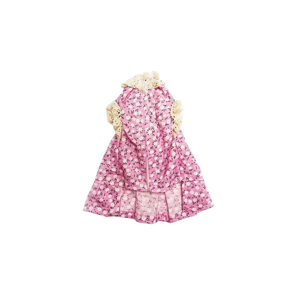 Cute Adjustable Ferret Vest Harness Soft Berber Fleece Ferret Traction Rope Comfortable Escape-Proof Ferret Dress Pet Walking