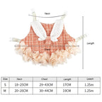 Fashion Rabbit Guinea Pigs Clothes with Harness Outdoor Pet Harnesses and Leash Set for Little Animals Bunny Chinchillas Suit
