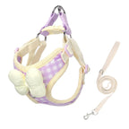 Colorful Wave Pattern No Pull Dog Harness Soft Foam Handle Adjustable Pet Walking Vest Breathable Strap For Small Medium Dogs Ou