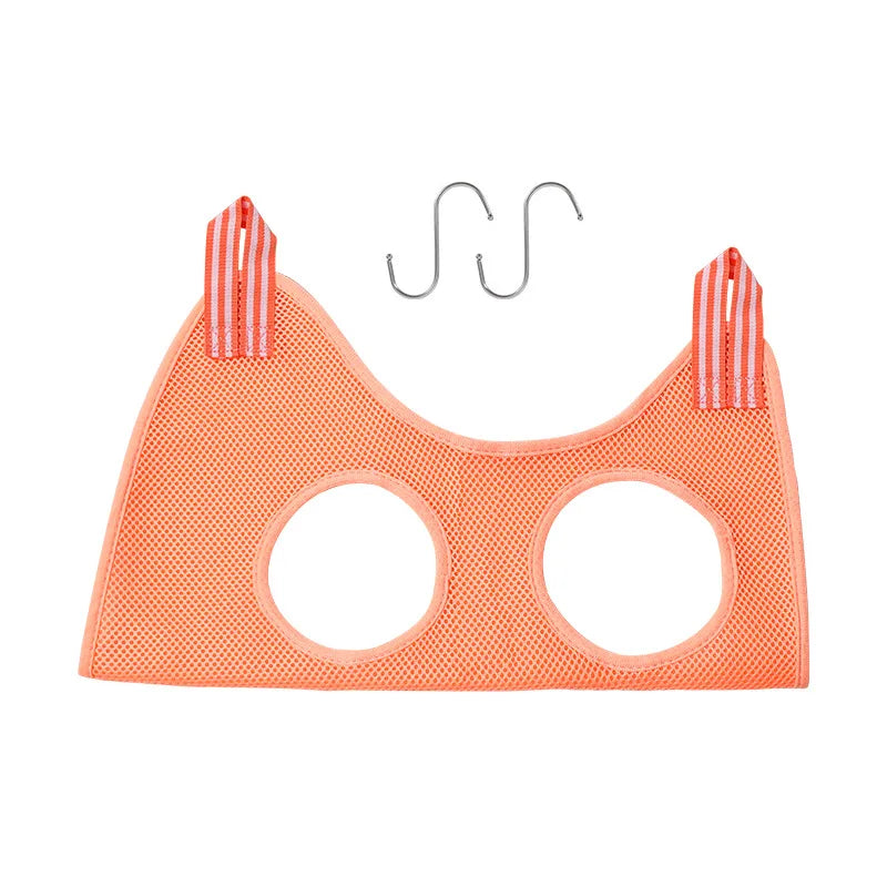 Mesh Breathable Dog Grooming Hammock for Small Medium Dogs Cats Suspension Type Pet Restraint Bag Cleaning Medical Accessories