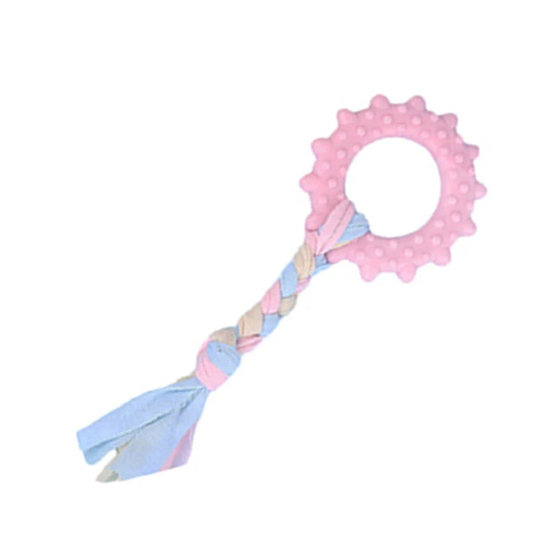 Mincy Pets Rubber Chew & Molar Training Toy for Dogs product photo.
