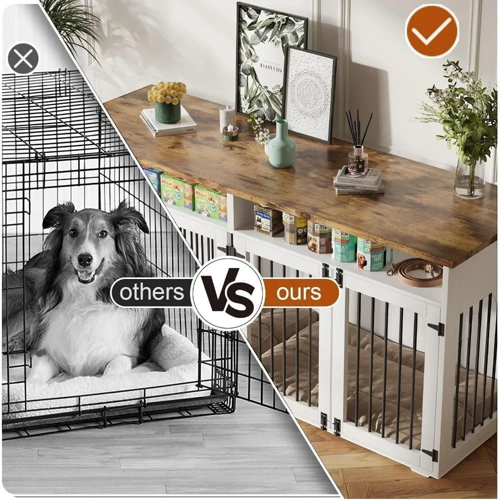 Grand Double Kennel Cabinet