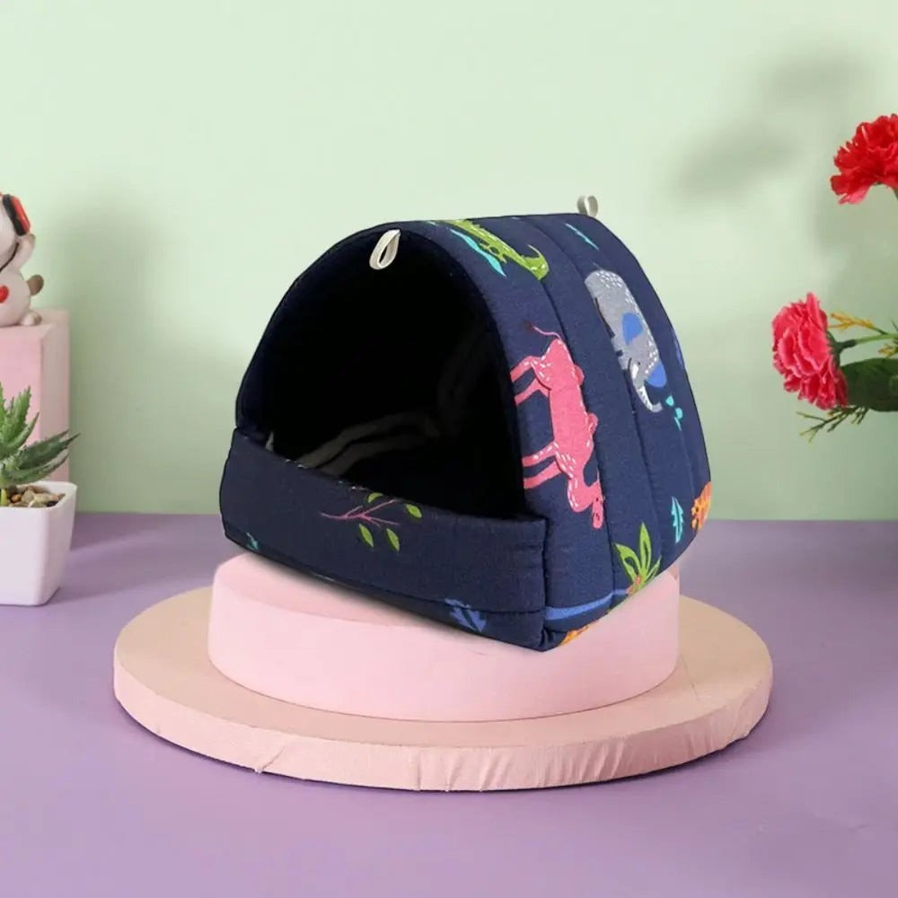 Comfortable Hamster House Small Animal Sleeping Bed Soft Guinea Pig Nest Warm Mat Mini Cage For Rabbit Squirrel Mat