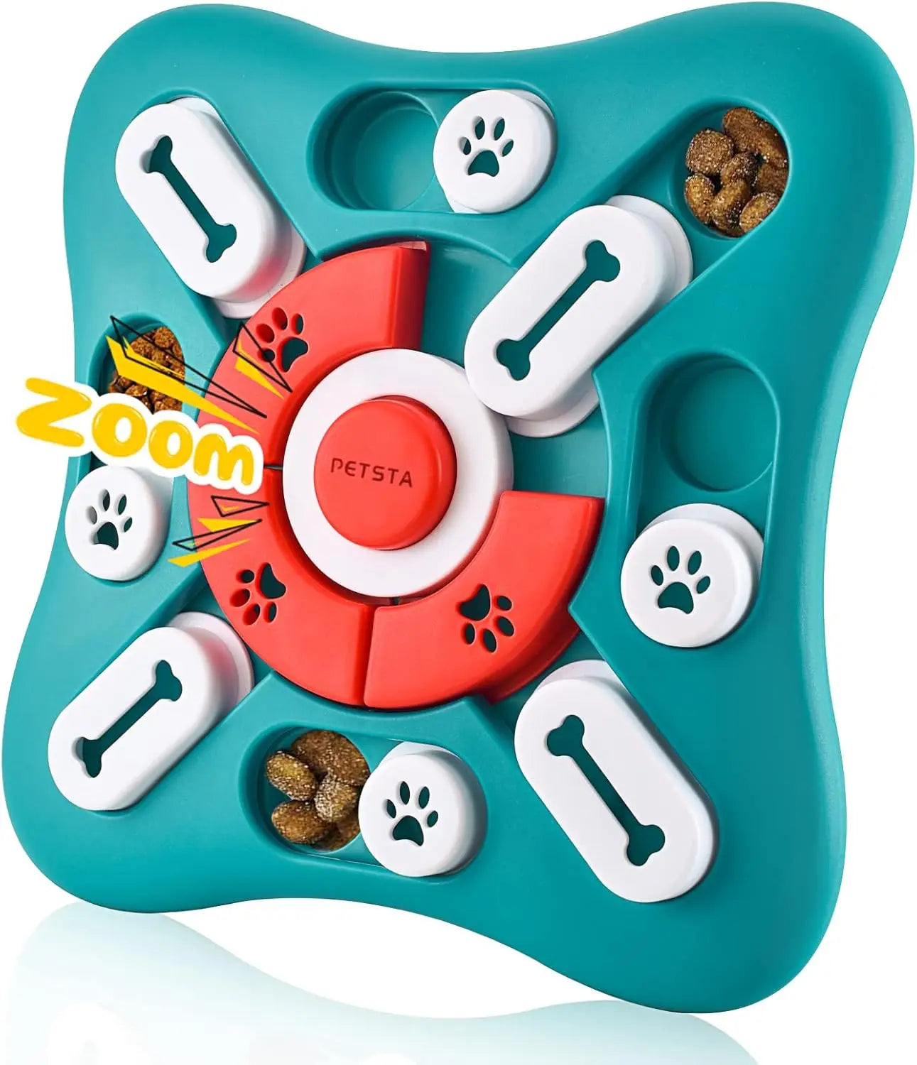 Dog Puzzle Toys, Treat Dispensing Dog Enrichment Toys for IQ Training and Brain Stimulation, Interactive Mentally Stimulating To