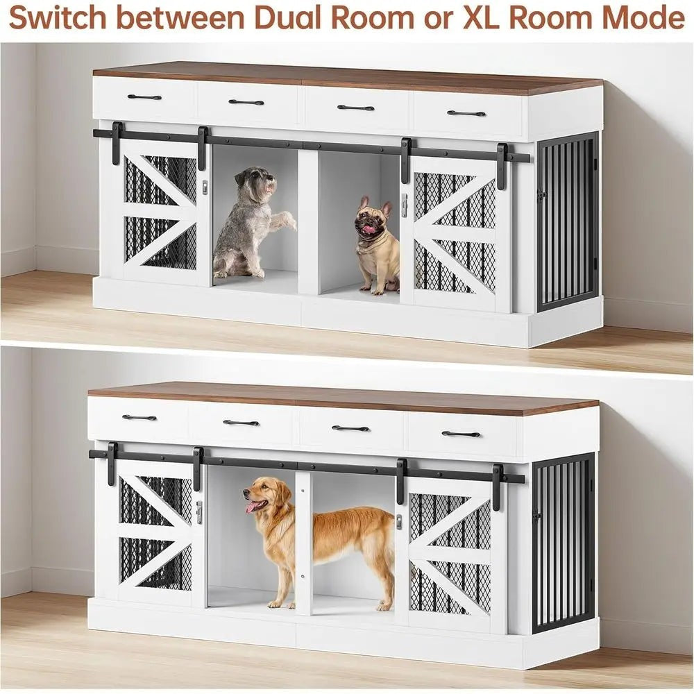Two-Suite Kennel Console