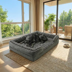 Memory Foam Dog Bed with Washable Cover