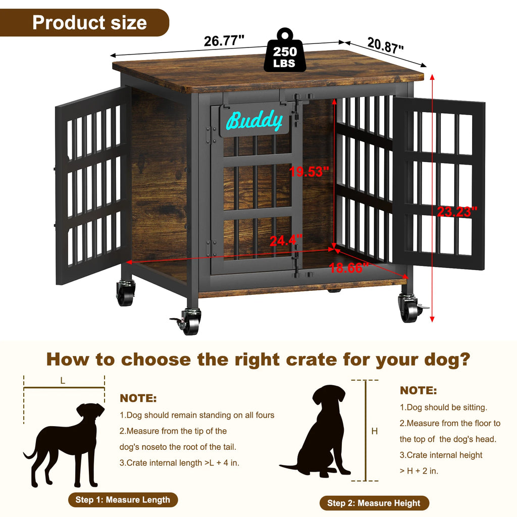 Rolling Kennel Console