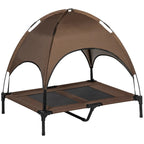 Elevated Dog Cot with UV Canopy