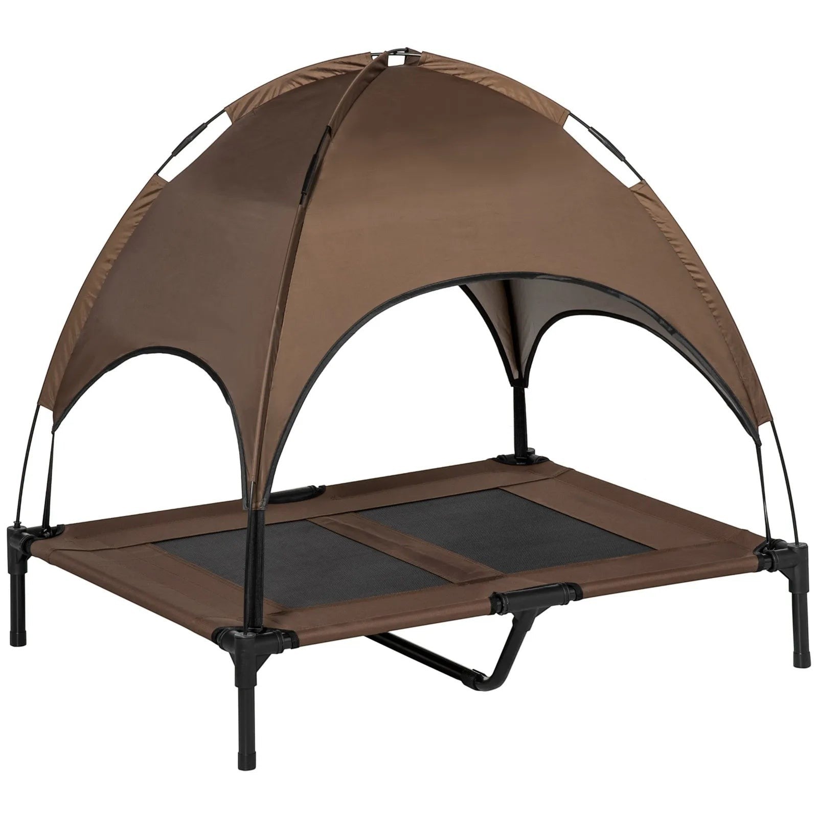 Elevated Dog Cot with UV Canopy