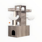 Hideaway Tower & Litter Cabinet
