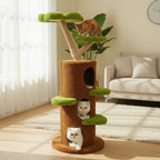 148 cm Tall Cat Tree for Indoor Cats, Large Cat Tower with Plush Cat Condo, Cat Tree Tower with Soft Cushion, Scratching Board