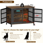 Rolling Kennel Console