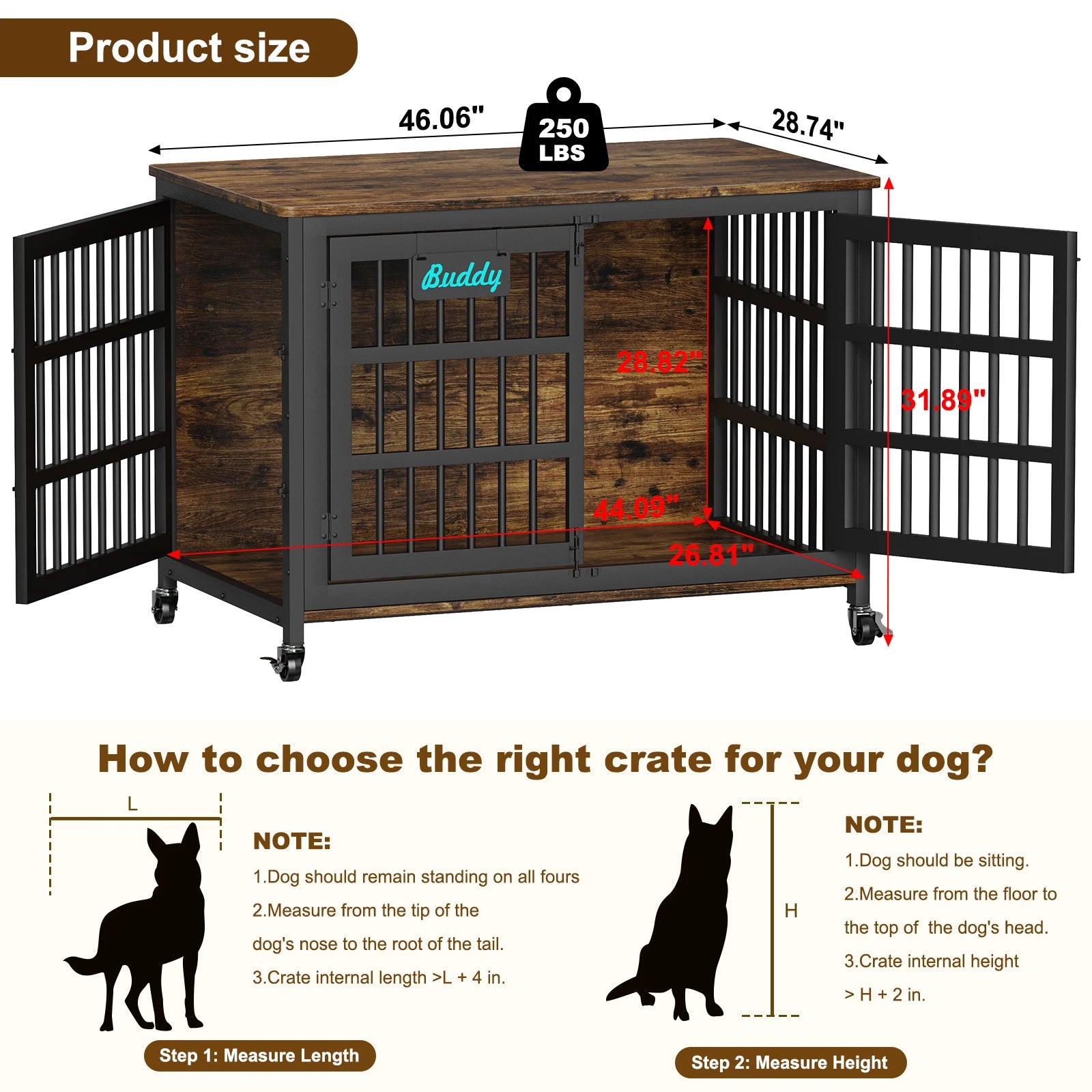 Rolling Kennel Console