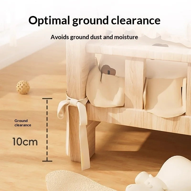 Solid Wood Elevated Dog Bed All Season Pet House for Small Medium Large Dogs Cats Raised Puppy Sleeping Pet Supplies Dog Bed