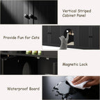 Charcoal Litter Cabinet