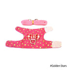Small Pet Bowknot Vest Harness Adjustable Anti Escape Rabbit Hamster Ferret Safe Nylon Outdoor Going Out