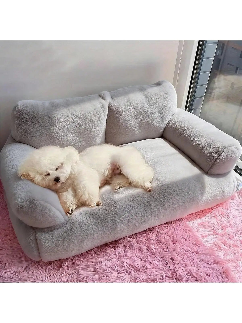 Fluffy Dog and Cat Sofa Bed