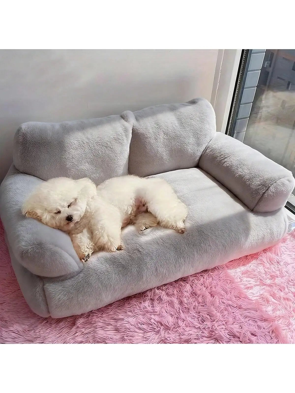 Fluffy Dog and Cat Sofa Bed
