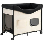 Foldable Elevated Pet Lounge Bed