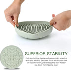 Slow Feeder Dog Bowls, Puzzle Silicone with Suction Cups, Anti-Choking, Non-Slip, Reduces Boredom & Anxiety for Medium to Small Dogs & Cats