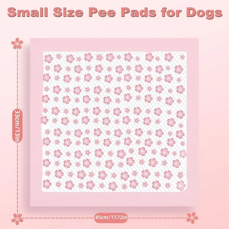 Four Sizes Leak Proof Quick Dry Six Layer Absorbent Dog Pee Pads Puppy Training Mats For Dogs Cats Rabbits Indoor Bathroom Us