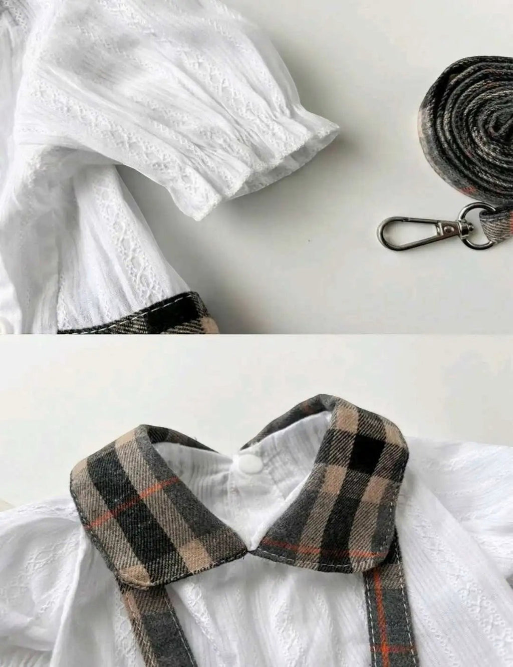 Plaid Bow Dress