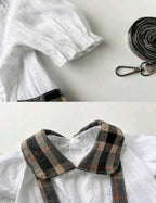 Plaid Bow Dress
