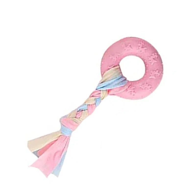 Mincy Pets Rubber Chew & Molar Training Toy for Dogs product photo.