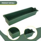 Farm Hanging Chicken Feeder Plastic Food Trough Water Holder Tray for Goose Duck Turkey Pigeon Goat Sheep Coop Use
