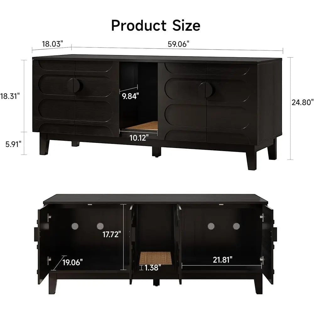 Double-Room Litter Console