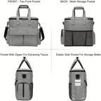 Pet Travel Bag Set Airline Approved Dog Cat Travel Organizer Weekend Tote Multi Function Pockets Supplies Bowls Containers