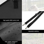 1pcs Goat Hay Feeder Bag Adjustable Slow Feed Hay Bag for Rabbits Horses Sheep Durable Hanging Animal Feeder