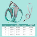 Breathable Vest Harness Adjustable Lightweight Small Dog Cat Safe Polyester Outdoor Daily Walking