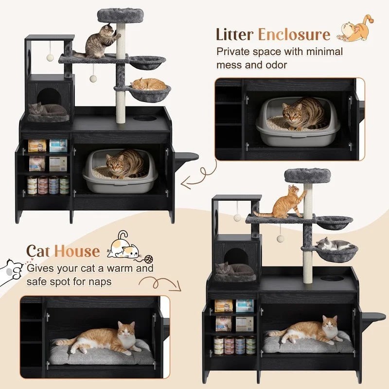 Charcoal Cat Retreat