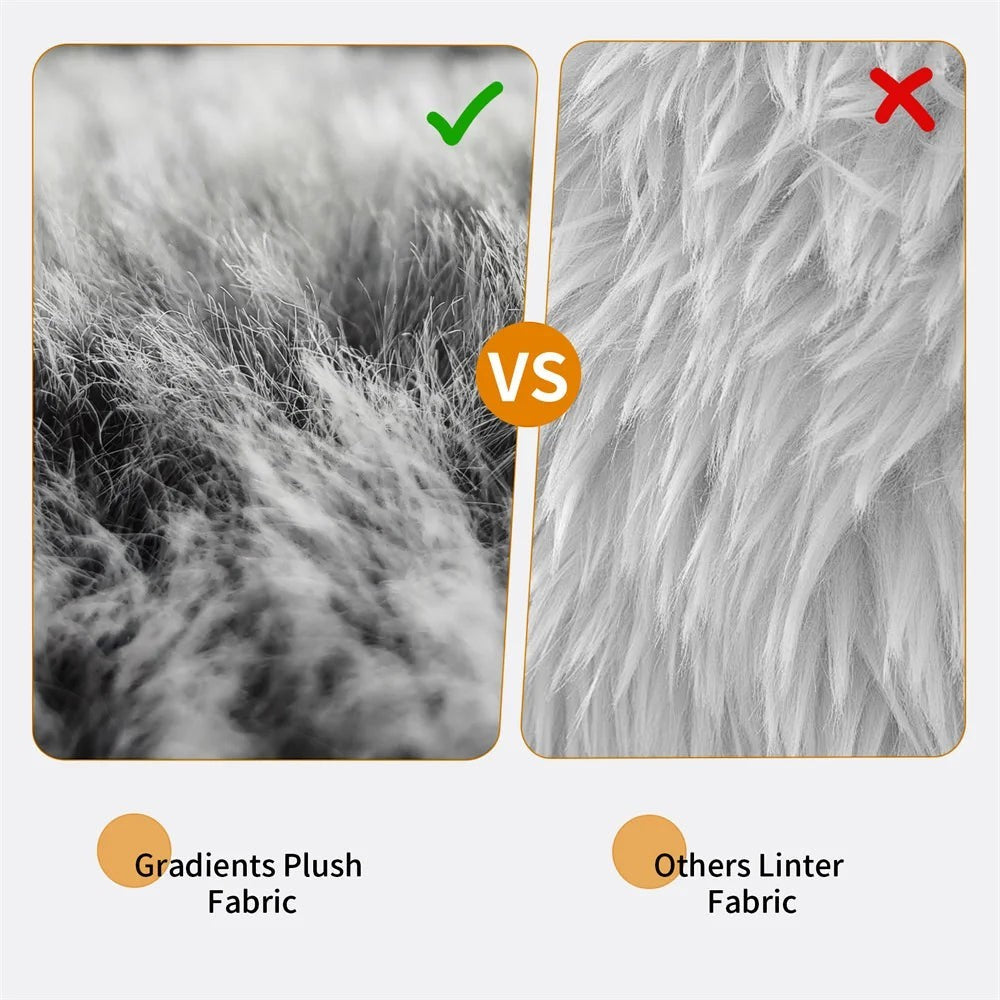 Foldable Human Dog Bed for Adult 2 in 1 Calming Large Dog Bed Washable Waterproof Dog Sofa Couch Bed Plush Cover Bolster Lounge