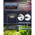 Aquarium Light for Plants 25 W Bluetooth Fish Tank Light Full Spectrum Aquarium Lights for Fish Tanks Extendable 24/7 LED Light