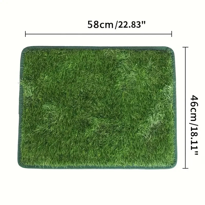 Washable Grass Dog Training Mat