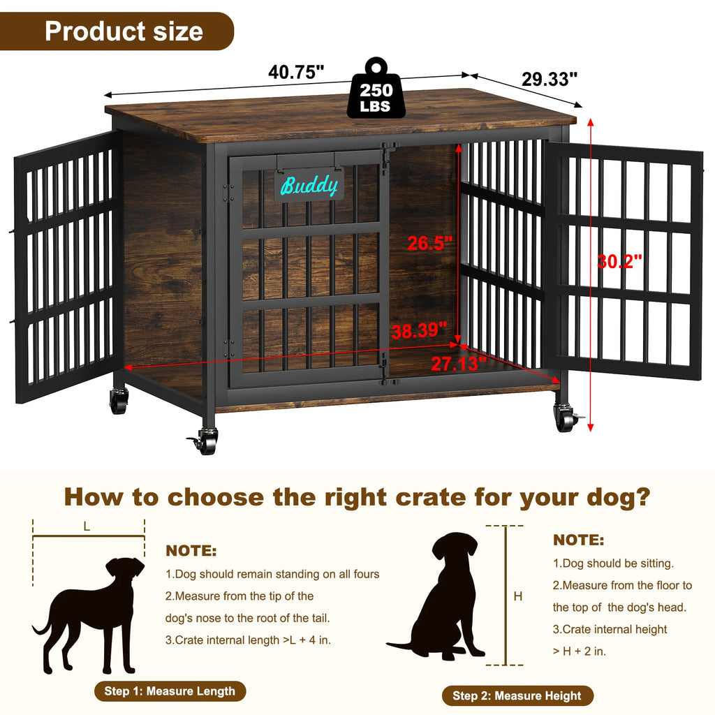 Rolling Kennel Console