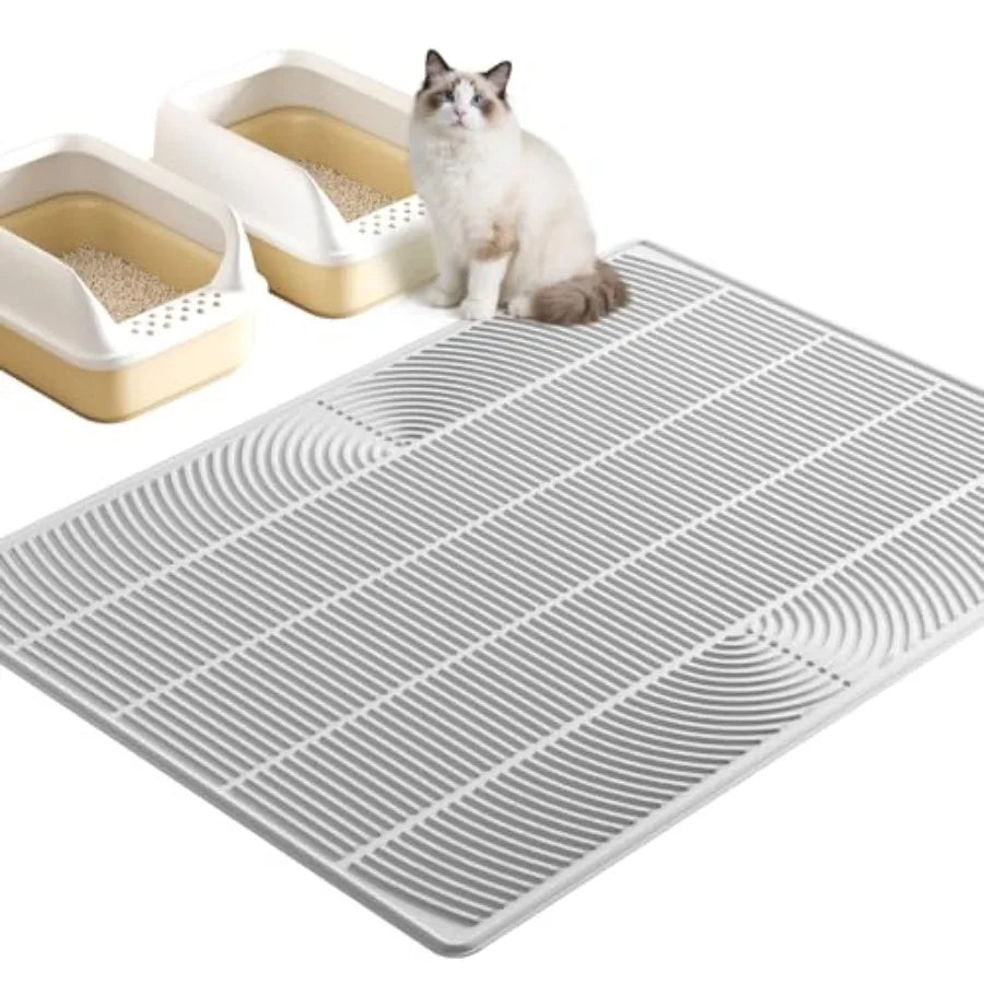 Mincy Pets XXL Silicone Cat Litter Trapping Mat Waterproof product photo.