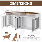 Grand Double Kennel Cabinet