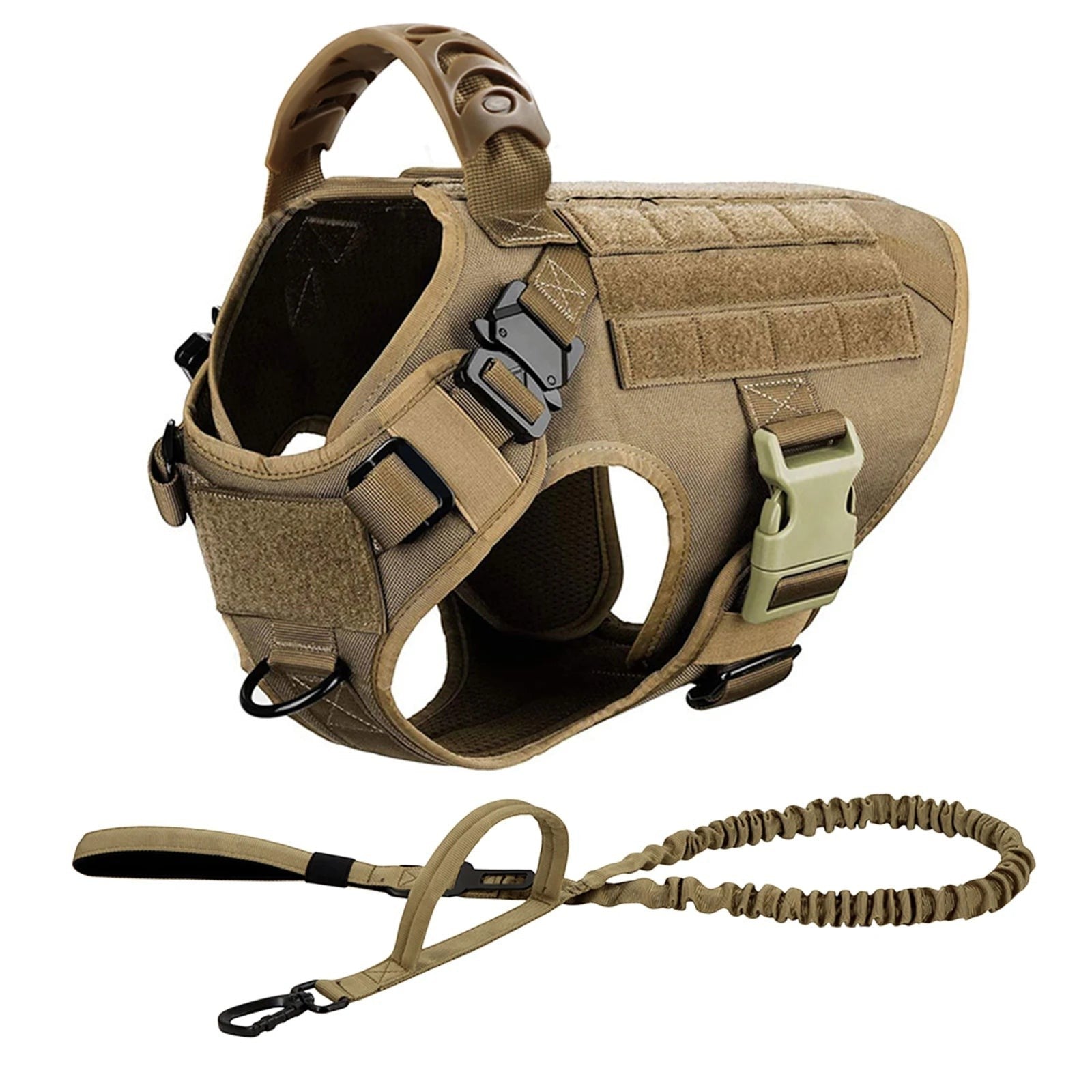 Mincy Pets Large Dog Training Vest Harness & Leash Set product photo.