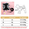 Mincy Pets Soft Adjustable Dog & Cat Vest Harness Set product photo.