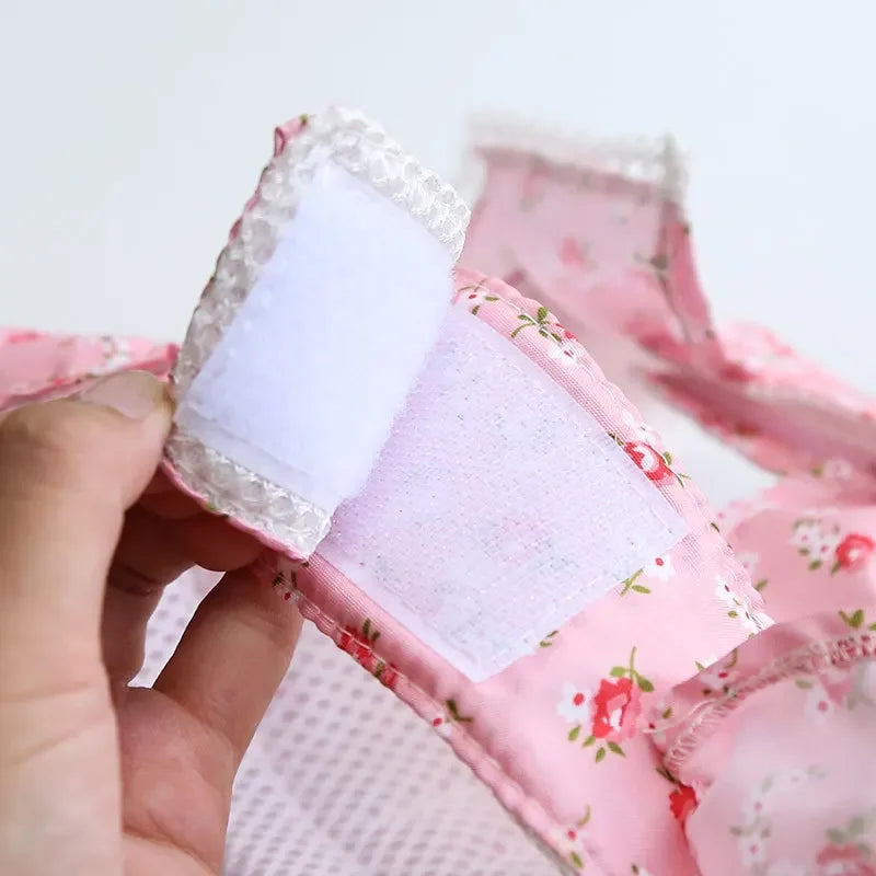 Small Dog Clothes Pet Cat Harness With Leash Lace Teddy Bichon Spring Summer Autumn Dog Leash Cat Supplies