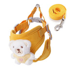 Pet Harness Vest Dogs Chest Strap Rope Reflective Dog Traction Rope Retractable for Small Dog Cat Traction Set Pet Accessories