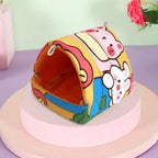 Comfortable Hamster House Small Animal Sleeping Bed Soft Guinea Pig Nest Warm Mat Mini Cage For Rabbit Squirrel Mat