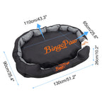 Dog Bed for All Season Pet, Calming Sleeping Mat, Sofa, Kennel Cushion with Removable Cushion, Oxford Cover, L, XL, XXL