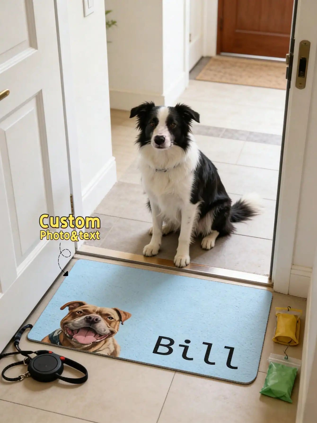 1pc Personalized Dog Food Mat, Custom Pet Name Mat, Feeding Accessory, Gift For Dog Lovers, Customized Pet Mat, Mother's Day, Special Occasions