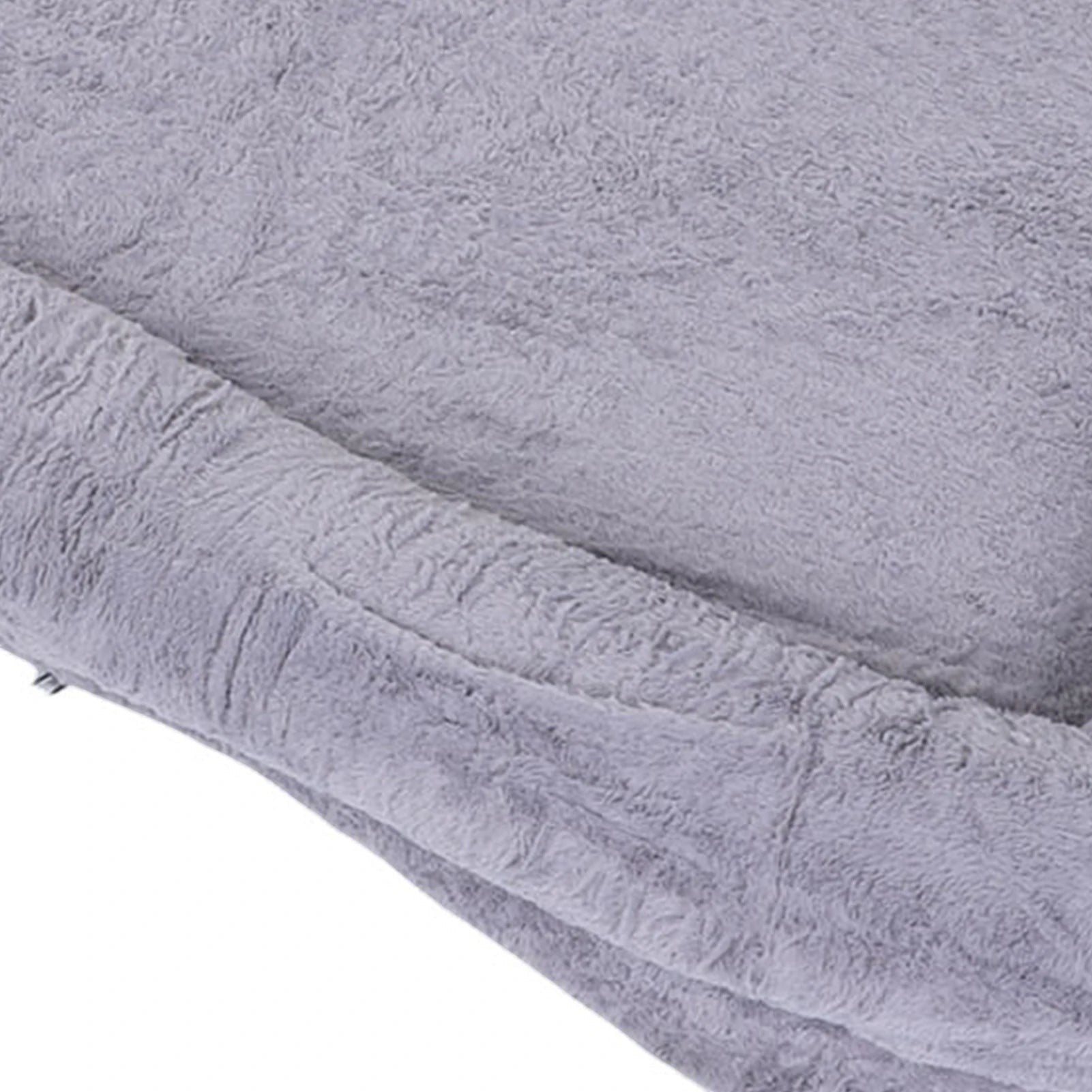 Human-Sized Faux Fur Dog Bed